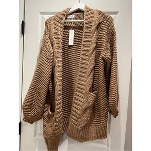Chunky cardigan brand new